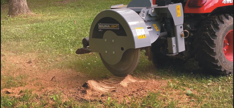 1P24  PTO Stump grinder for Compact tractors