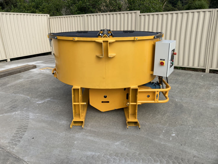 1200L Electric Pan Concrete Mixer