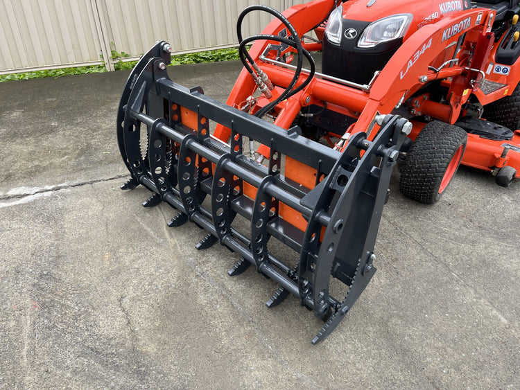 Sub Compact Tractor  Grapple Skidsteer hitch