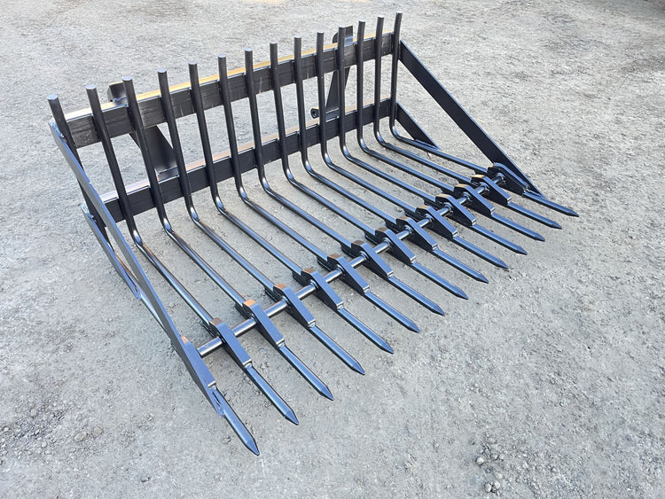 Stone Fork/Firewood Bucket 1.5m Euro Hitch
