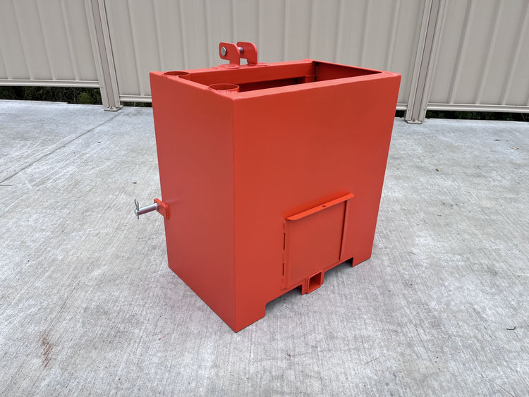 3 point linkage Ballast box Orange