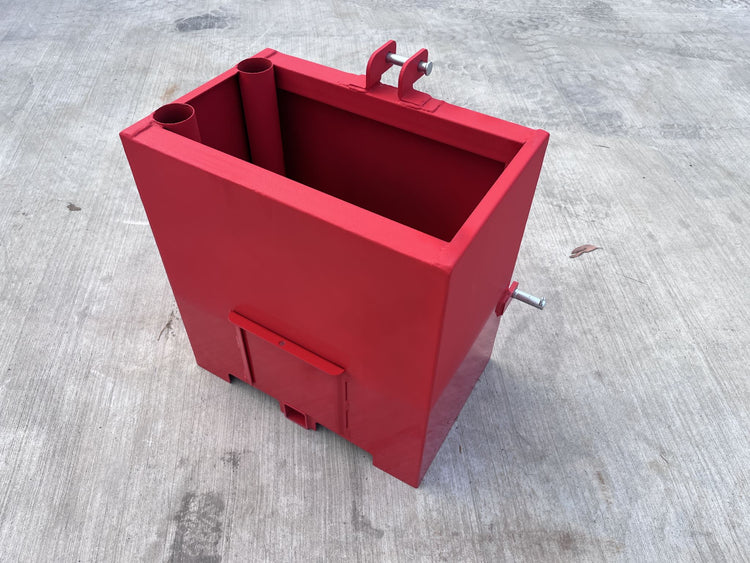 3 Point Linkage Ballast Box Red