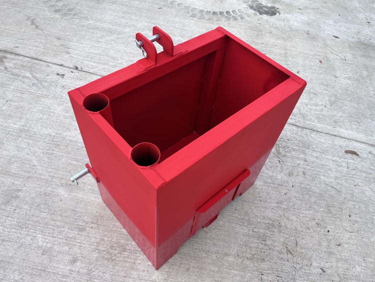 3 point linkage  Ballast Box Red