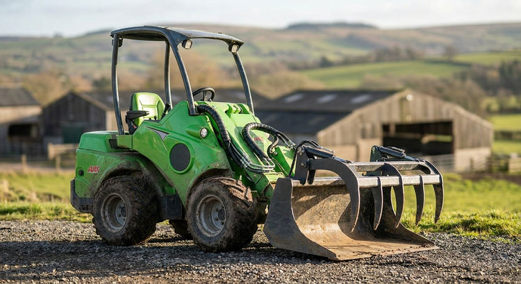 4-in-1 buckets for compact tractor loaders