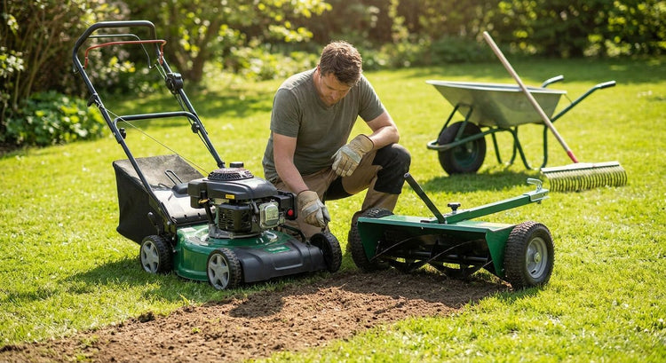 How to pick the right power rake for lawn levelling