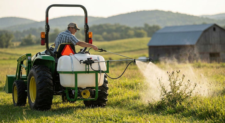 Best 3-point linkage sprayer for spot spraying weeds