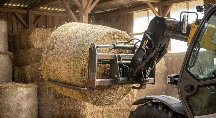 Best rotating pallet fork attachment for bale handling
