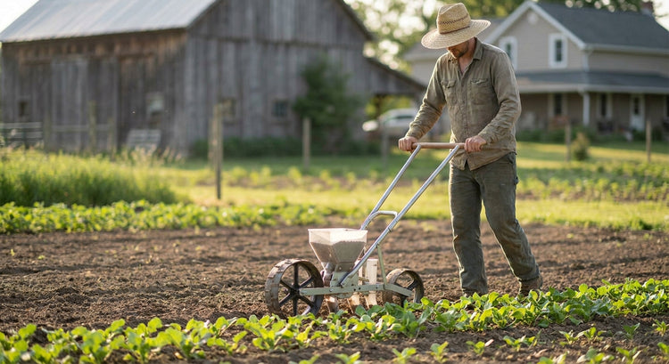 Seeders for lifestyle block vegetable growing