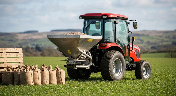 Best fertiliser spreader for compact tractors under 40hp