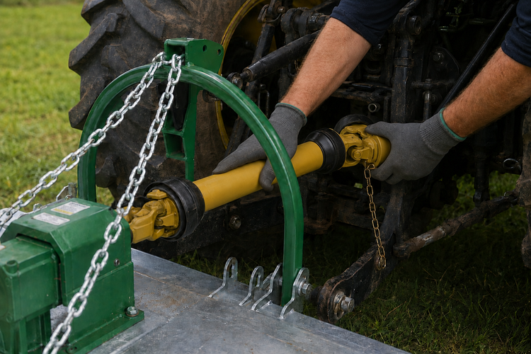 PTO shaft fitment