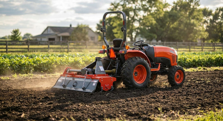 Best rotary hoe for compact tractors under 30hp