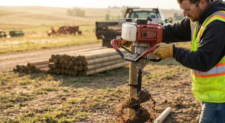 Post hole borers for fencing contractors