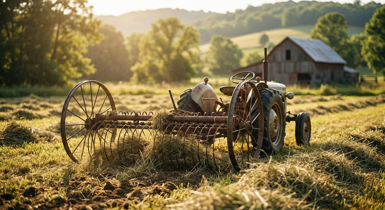 Best hay rake for small-scale hay making