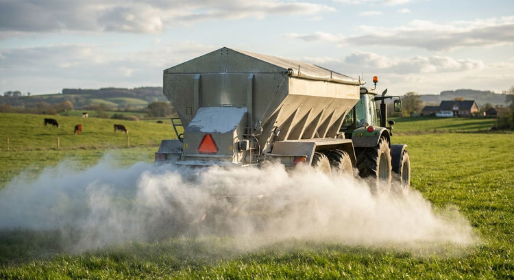 Lime spreaders for pasture pH correction