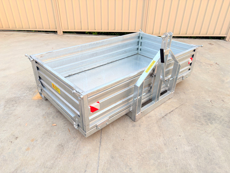 Novaquip Tipping Transport Box 2.0m – Galvanised