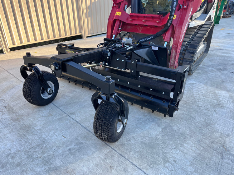 Wifo 72" Skidsteer Power rake