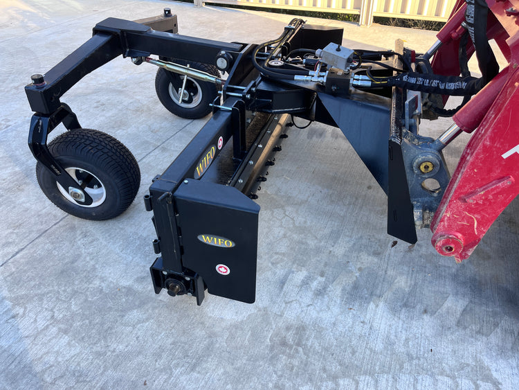 Wifo 72" Skidsteer Power rake