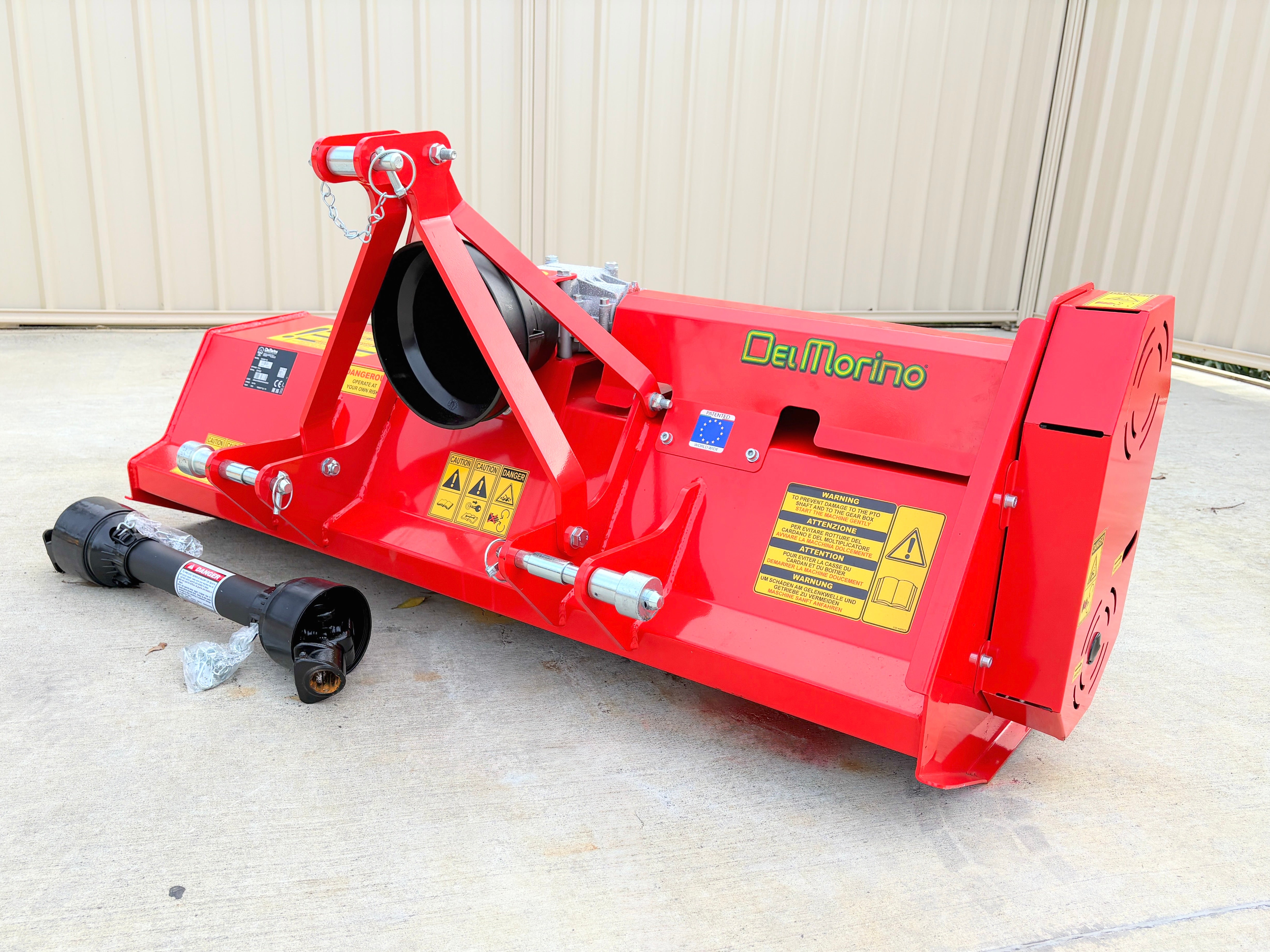 domani ドマーニ　ロイヤル　エレガント　ヨーロピアン　オットマン nz Del Morino Ginger 1.45m Flail Mower - 18-28 HP Sub-Compact Tractor
