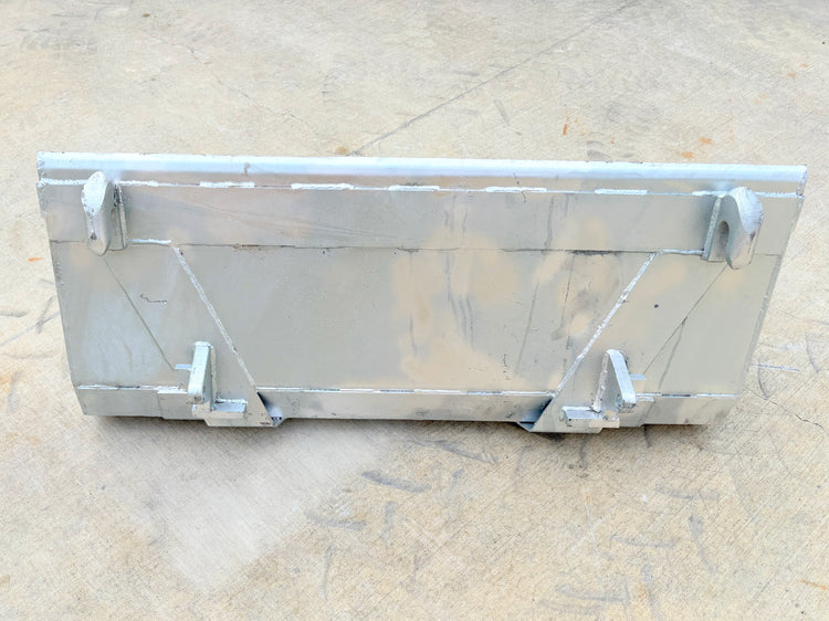 Novaquip 1.2m Bucket for Compact Tractor Euro Hitch