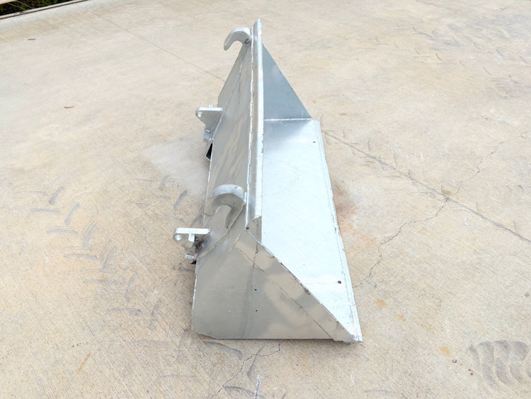 Novaquip 1.2m Bucket for Compact Tractor Euro Hitch