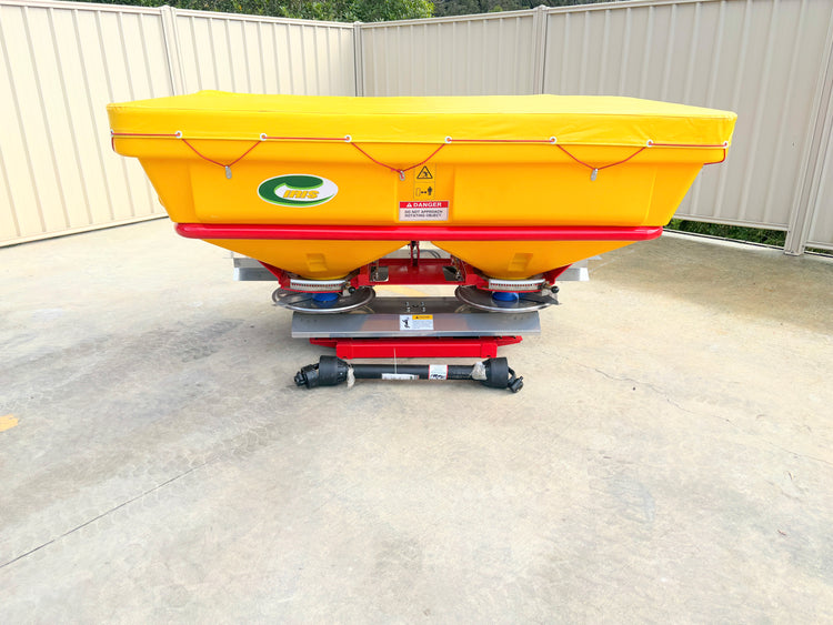Twin Disc Fertiliser spreader 1300L