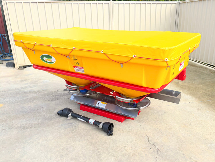 Twin Disc Fertiliser spreader 1300L
