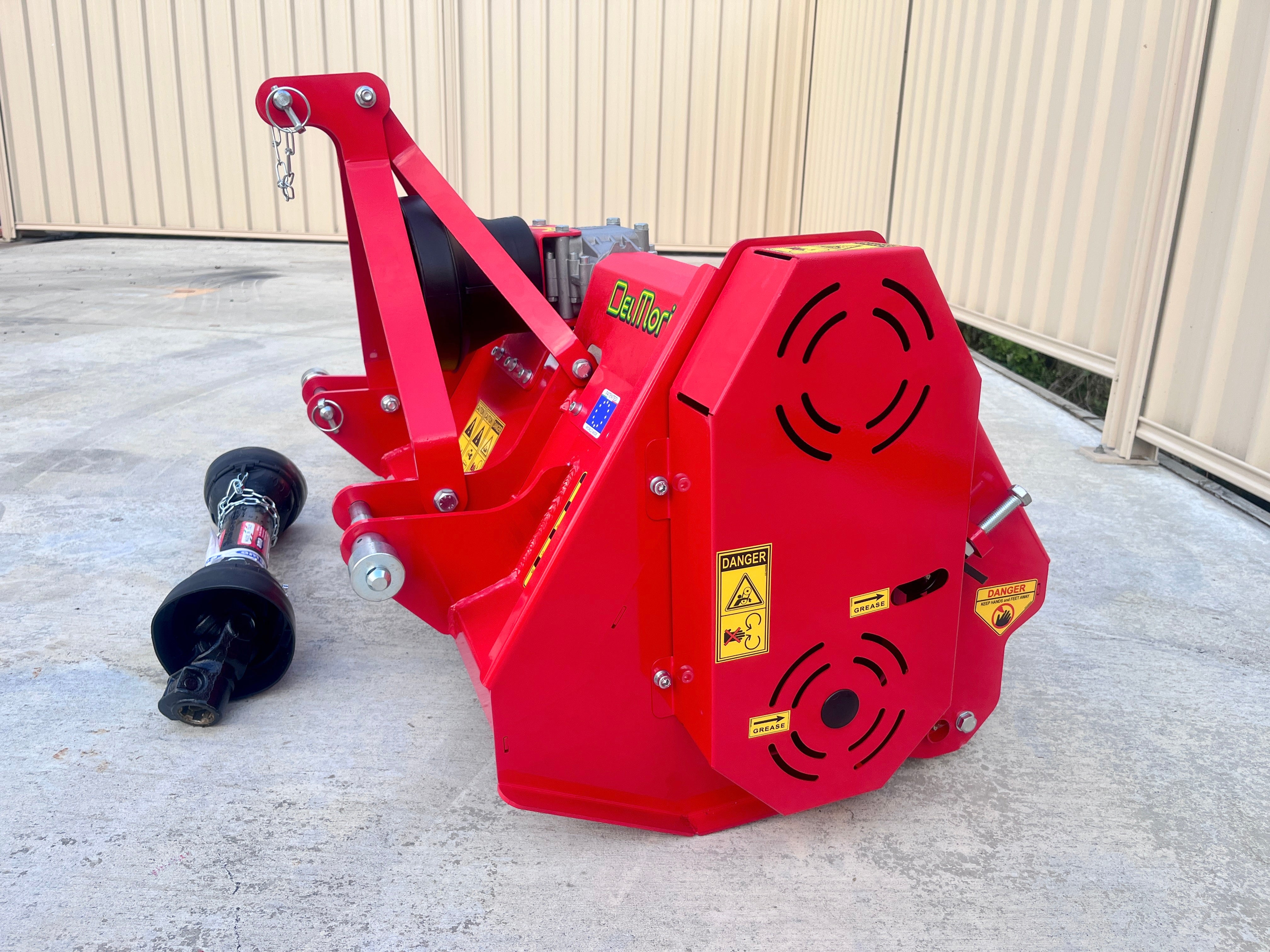 Del Morino Ginger 1.25m Flail Mower - 12-28 HP Sub-Compact Tractor