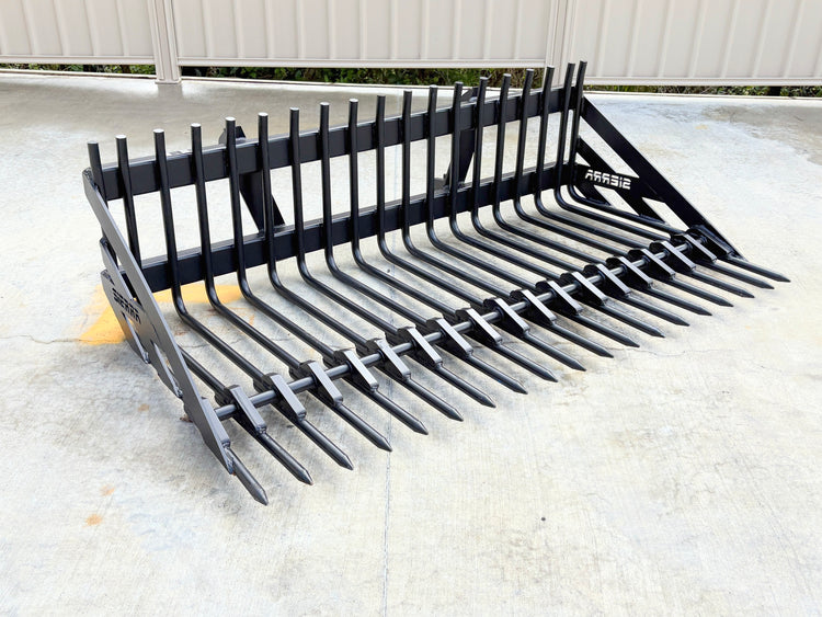 Stone Fork Bucket 2m Euro Hitch