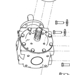 Gearbox XH50.300Z – Mateng Menasor Flail Mower