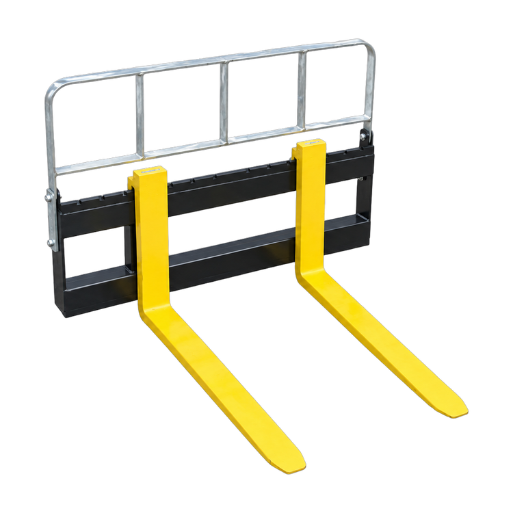 Pallet forks 2500Kg Blank Fitment — colour cutout