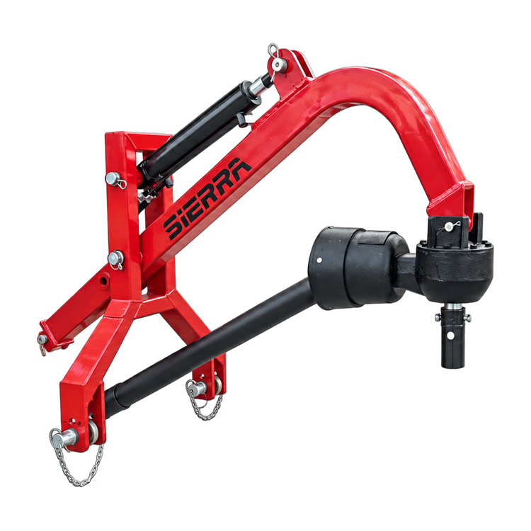 Sierra PTO Post Hole Borer - Hydraulic Downforce  (No Auger) — colour cutout