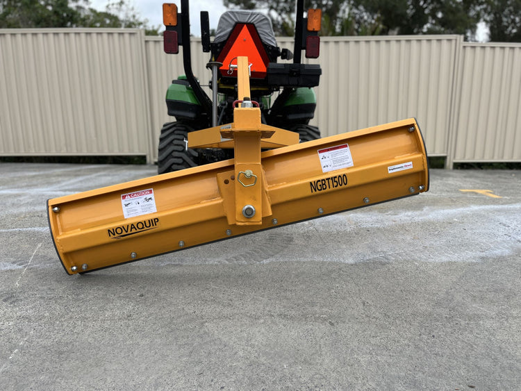 Tractor Grader Blade Adjustable Tilt/Angle for Compact Tractors