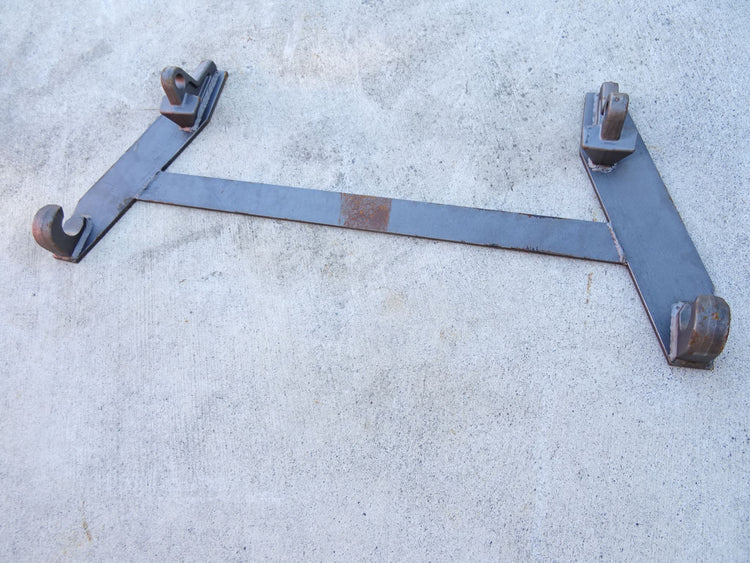 Euro hitch brackets, weld on pre spaced.