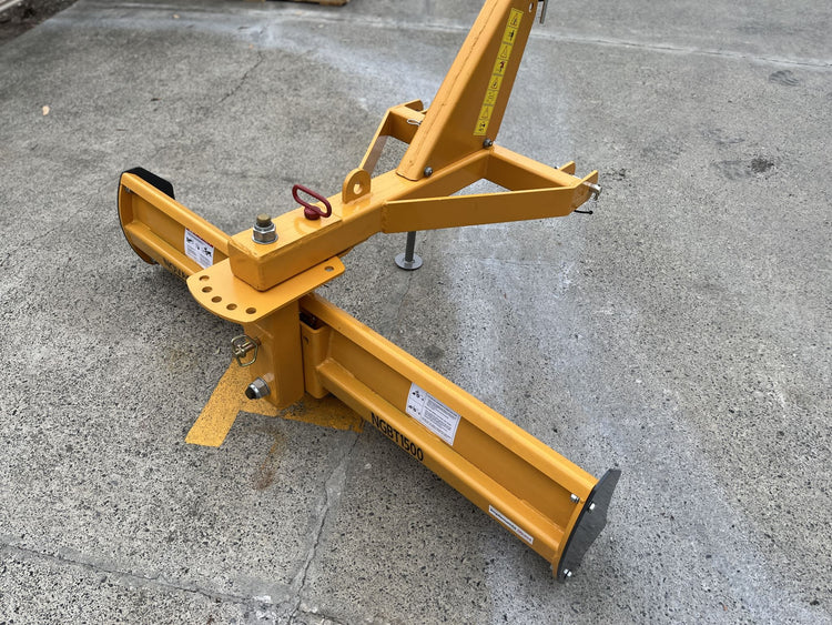 Tractor Grader Blade Adjustable Tilt/Angle for Compact Tractors