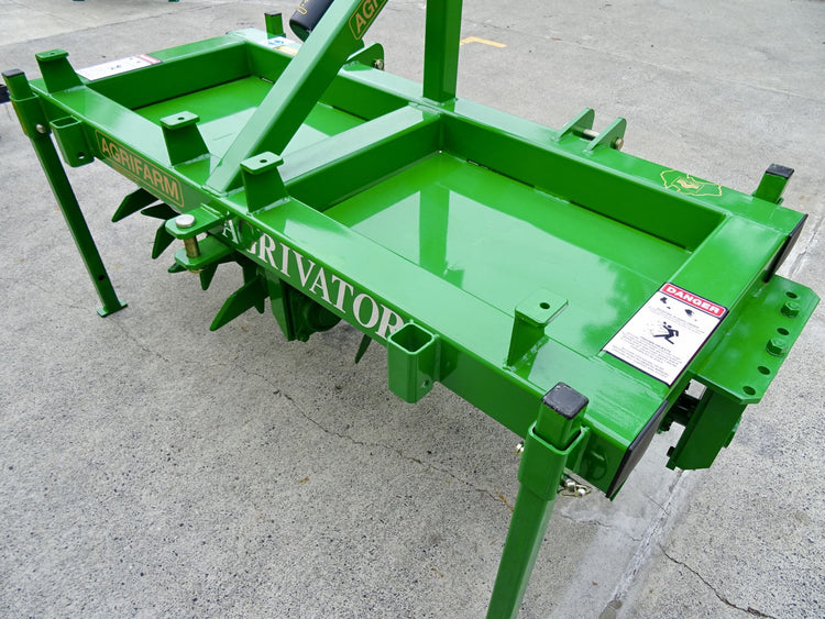 Agrivator Aerator, with Seeder and Harrow super combo