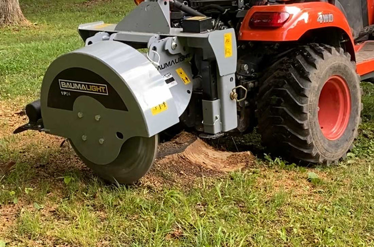 1P24  PTO Stump grinder for Compact tractors