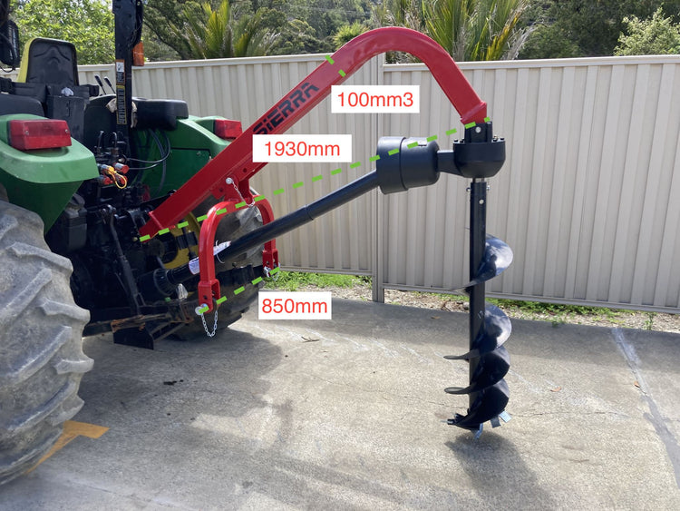 PTO Post hole borer Large (No Auger)