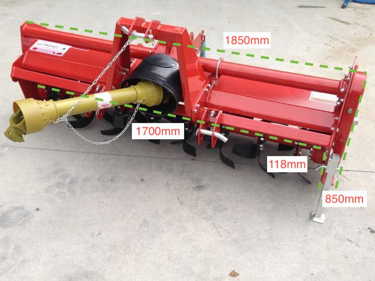 STS066 Rotary Hoe 66" 1.7m Gear Drive