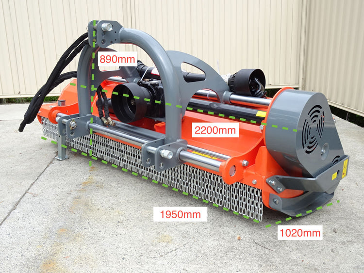 Menasor Flail Mulching Mower 1.8m