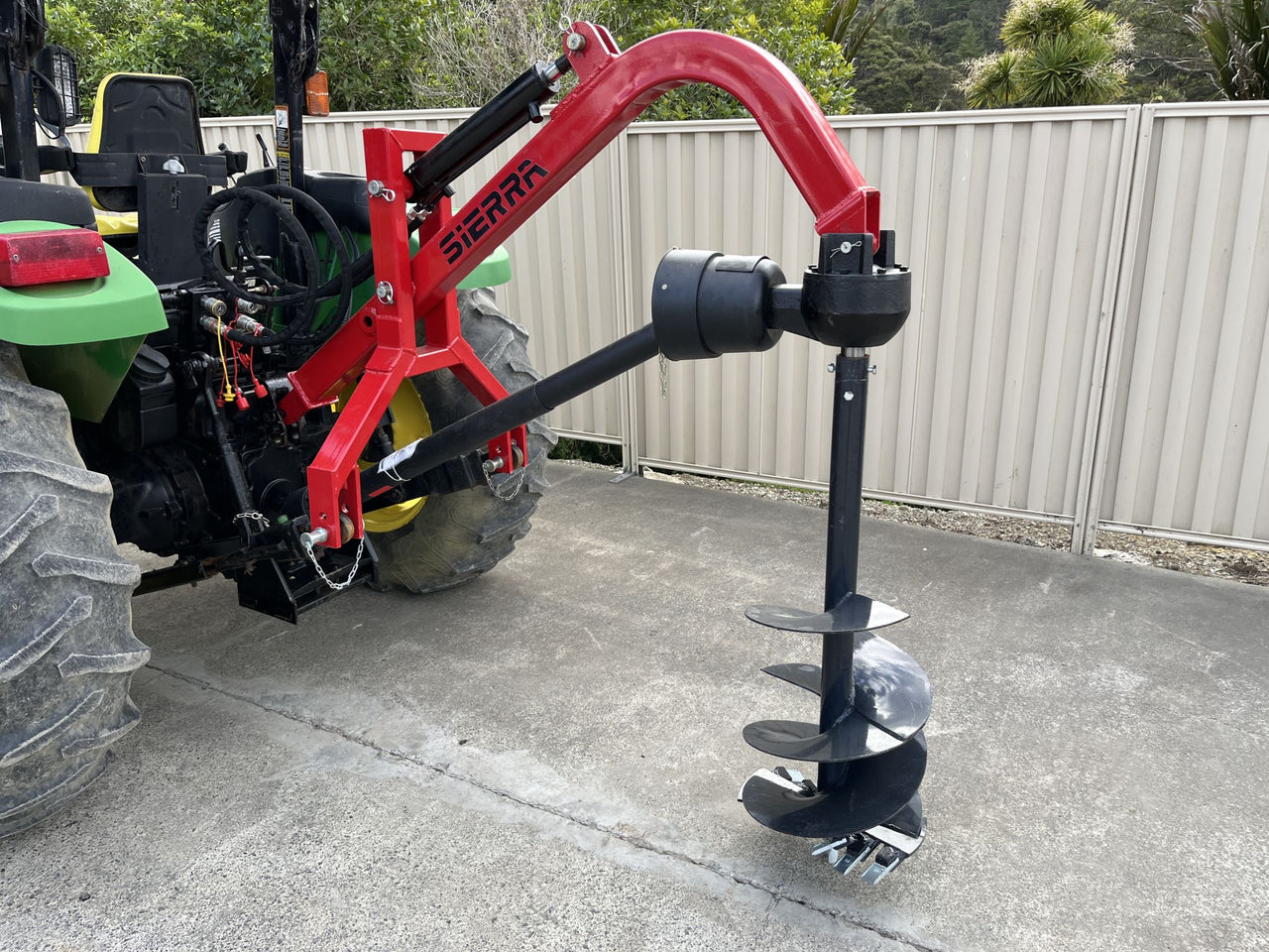 PTO Post hole Borer Hydraulic Down Force Implements Direct