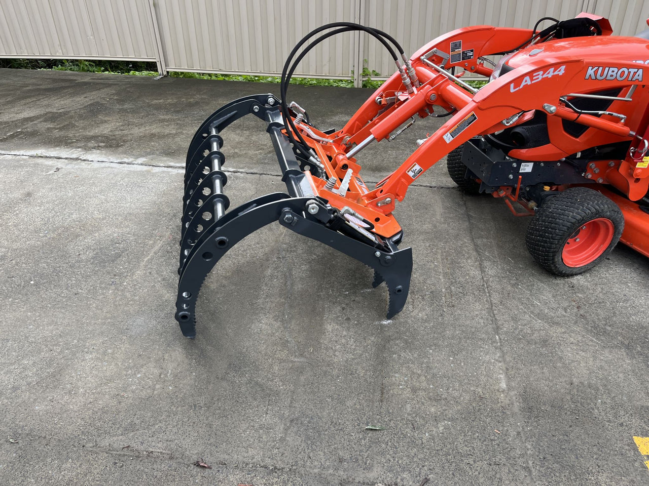 Sub Compact Tractor Grapple Skidsteer hitch Implements Direct