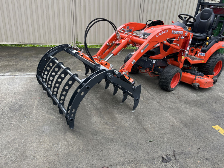 Sub Compact Tractor  Grapple Skidsteer hitch