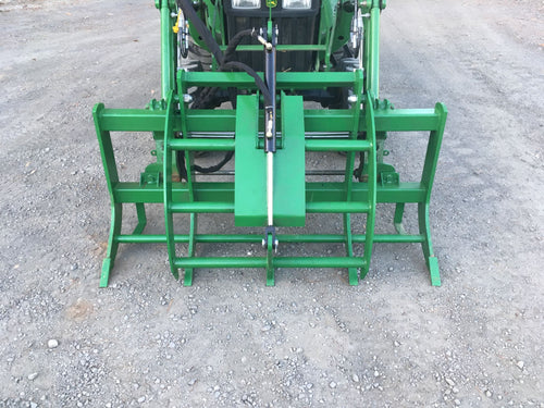 Brush grapple for John Deere Loader