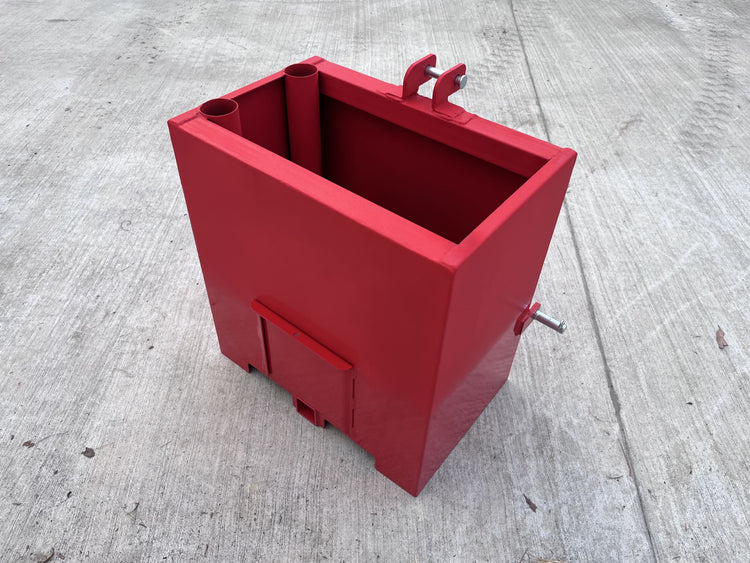 3 point linkage  Ballast Box Red