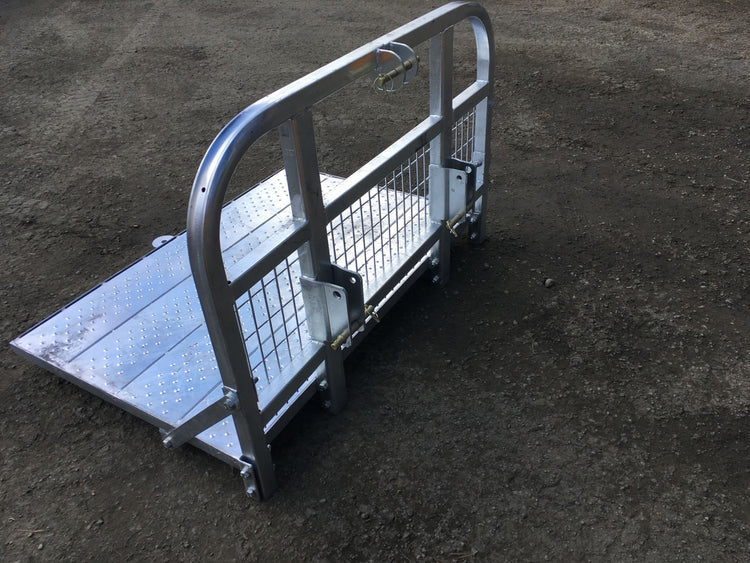 Transport tray with towbar 1.5m