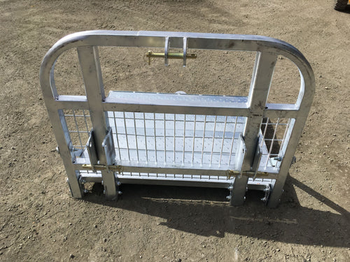 Carry all transport tray with towbar (galvanised)