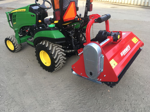 Hanmey 1.25 Flail Mulching mower for Subcompact tractors
