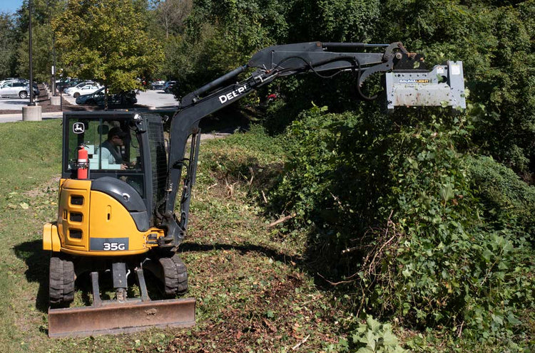 Fixed Tooth Brush Mulcher for Mini Excavator
